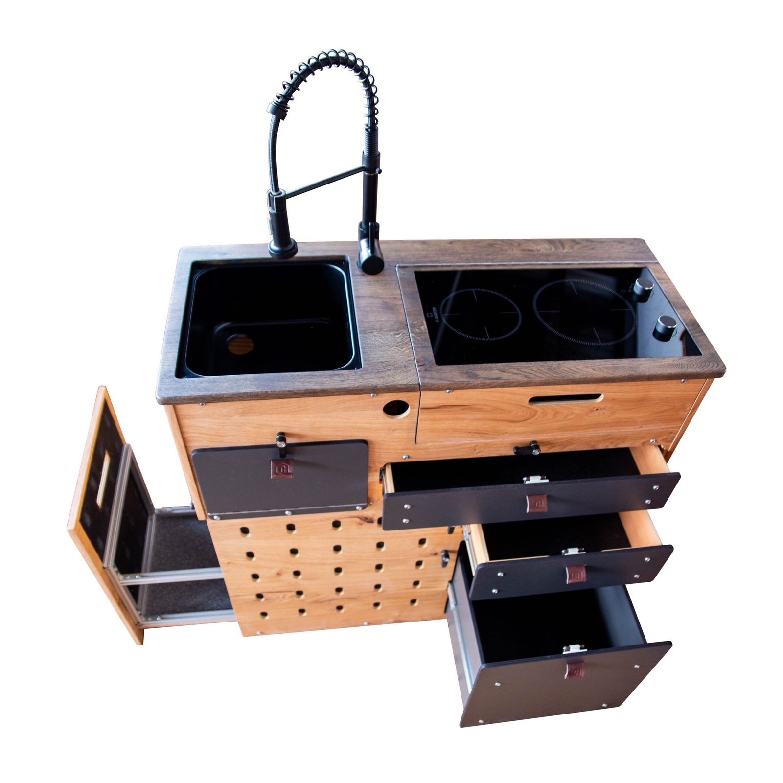 Küchenmodul mit CargoClips-System